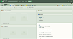 Desktop Screenshot of mnbot.deviantart.com