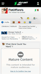 Mobile Screenshot of fistoffenris.deviantart.com