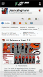 Mobile Screenshot of jessicaingmann.deviantart.com