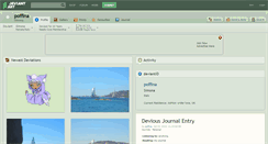 Desktop Screenshot of poffina.deviantart.com