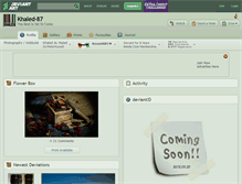 Tablet Screenshot of khaled-87.deviantart.com