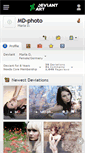 Mobile Screenshot of md-photo.deviantart.com