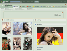 Tablet Screenshot of md-photo.deviantart.com