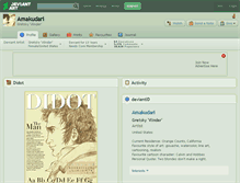 Tablet Screenshot of amakudari.deviantart.com