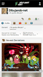 Mobile Screenshot of dibujando-net.deviantart.com
