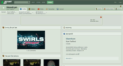 Desktop Screenshot of blazedryan.deviantart.com