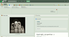 Desktop Screenshot of bellat.deviantart.com