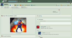 Desktop Screenshot of cmdr-a.deviantart.com