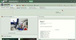 Desktop Screenshot of pete7868.deviantart.com