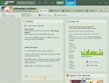 Tablet Screenshot of animaniacs-united.deviantart.com