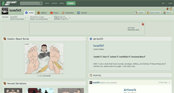 Desktop Screenshot of lucas565.deviantart.com
