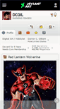 Mobile Screenshot of dcgil.deviantart.com
