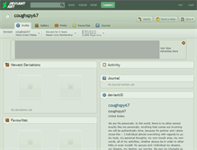 Tablet Screenshot of coughspy67.deviantart.com