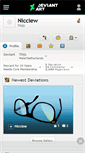 Mobile Screenshot of nicciew.deviantart.com