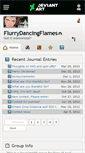 Mobile Screenshot of flurrydancingflames.deviantart.com