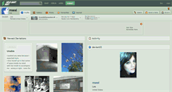 Desktop Screenshot of mseal.deviantart.com