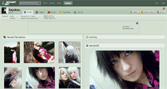Desktop Screenshot of kayokou.deviantart.com