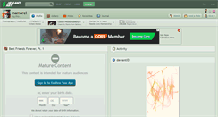 Desktop Screenshot of mamorel.deviantart.com