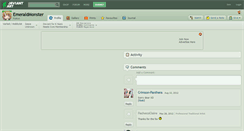 Desktop Screenshot of emeraldmonster.deviantart.com