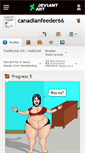 Mobile Screenshot of canadianfeeder66.deviantart.com