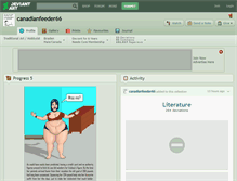 Tablet Screenshot of canadianfeeder66.deviantart.com