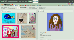 Desktop Screenshot of moonymina.deviantart.com