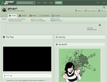 Tablet Screenshot of gabugurl.deviantart.com