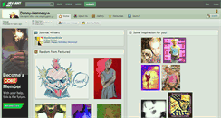 Desktop Screenshot of danny-hennesy.deviantart.com