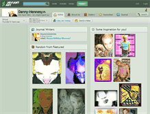 Tablet Screenshot of danny-hennesy.deviantart.com