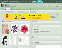 Tablet Screenshot of agshop.deviantart.com