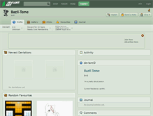 Tablet Screenshot of bazil-teme.deviantart.com