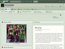 Tablet Screenshot of genmasolider.deviantart.com