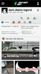 Mobile Screenshot of dark-diablo-legend.deviantart.com