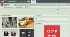 Desktop Screenshot of dongbear.deviantart.com