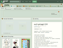 Tablet Screenshot of moehp.deviantart.com