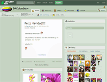 Tablet Screenshot of dacolombia.deviantart.com
