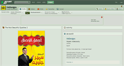 Desktop Screenshot of hadesigns.deviantart.com