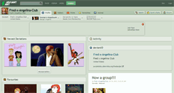 Desktop Screenshot of fred-x-angelina-club.deviantart.com