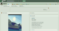 Desktop Screenshot of poprica.deviantart.com