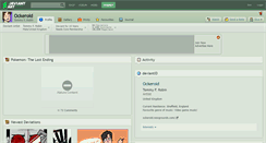Desktop Screenshot of ockeroid.deviantart.com