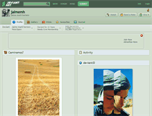 Tablet Screenshot of jaimemh.deviantart.com