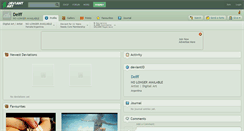 Desktop Screenshot of delff.deviantart.com
