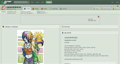 Desktop Screenshot of cassandraharley.deviantart.com