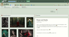 Desktop Screenshot of im-albino.deviantart.com