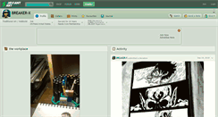 Desktop Screenshot of breaker-x.deviantart.com