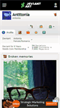 Mobile Screenshot of antttonia.deviantart.com