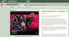 Desktop Screenshot of mangaka-club-mexico.deviantart.com