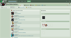 Desktop Screenshot of emo-feline-canine.deviantart.com