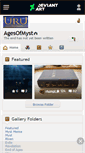 Mobile Screenshot of agesofmyst.deviantart.com