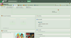 Desktop Screenshot of kera123.deviantart.com